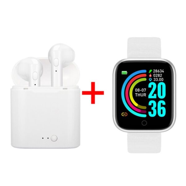 Relógio Inteligente Smartwatch D20 – Compre 1 e ganhe um fone de ouvido sem fio bluetooth I7S - Imagem 7
