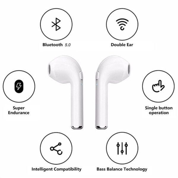 Relógio Inteligente Smartwatch D20 – Compre 1 e ganhe um fone de ouvido sem fio bluetooth I7S - Imagem 4